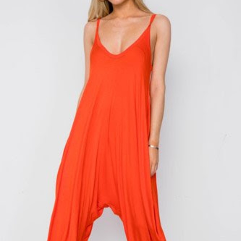 Loose Baggy Jumpsuit with straps